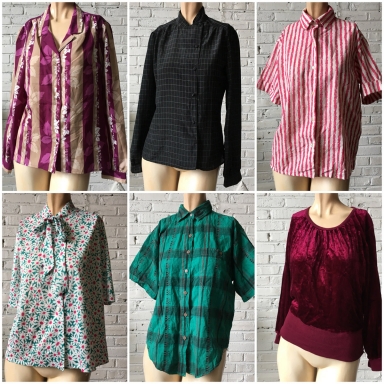 Womens Vintage Blouse / Shirt by the pound